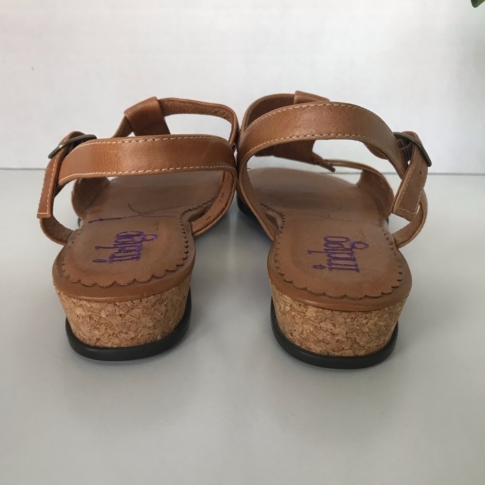 Indigo by Clarks Bordeaux Tan Sandals. Size 8M. - Picture 6 of 12